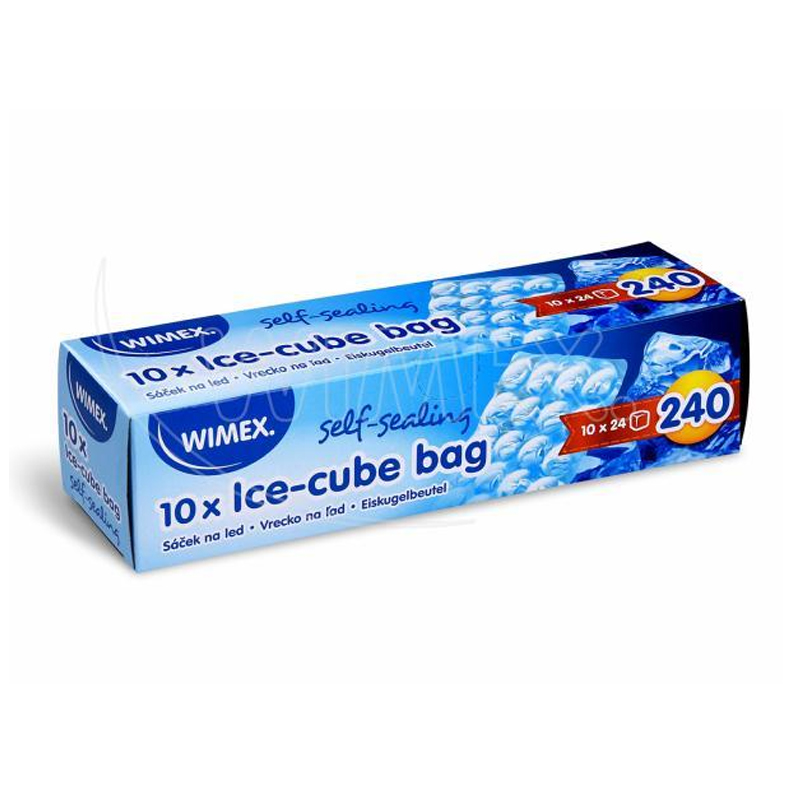 Vrecká na ľad, 240ks kociek