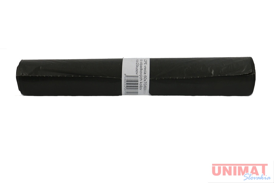 Vrecia do košov    60L, 60x70cm, 25ks, igelitové, 35my, čierne