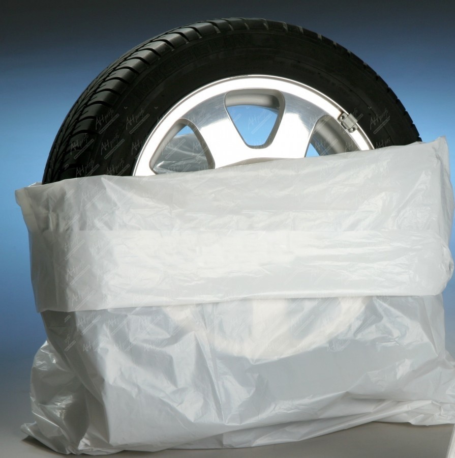 HDPE vrece 100x100/15my  na pneu.