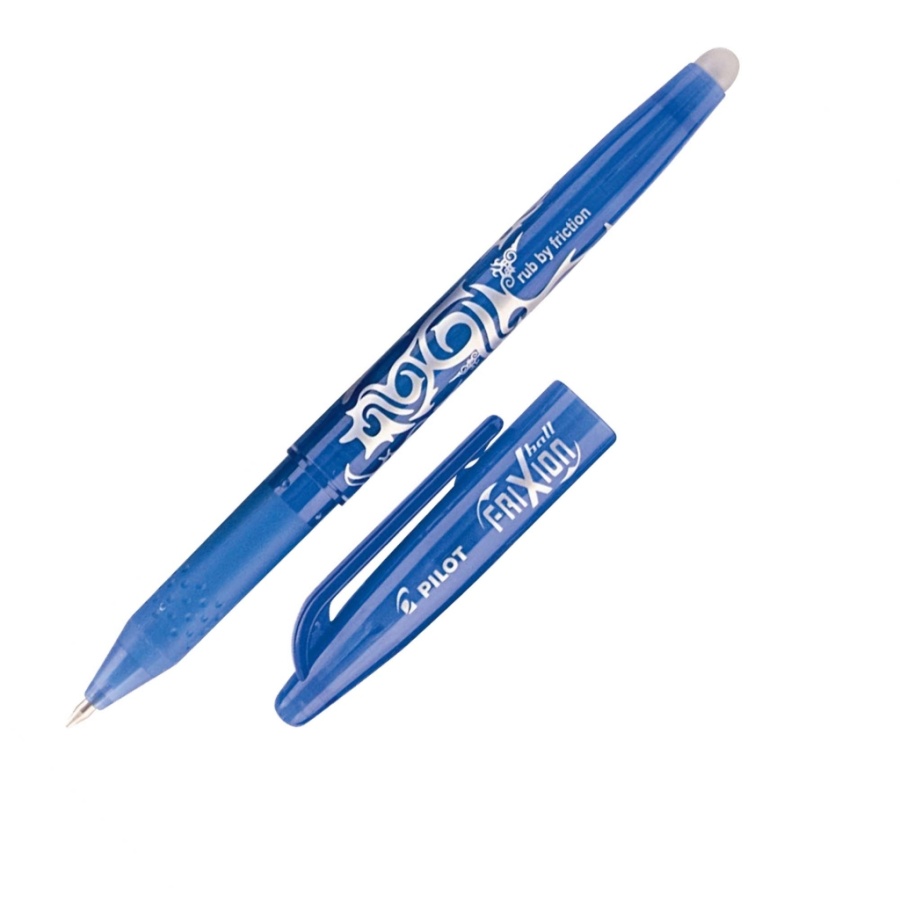 Roller Frixion Ball PILOT, 0,7mm s gumou, svetlo modrý