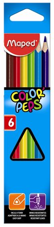 Pastelky    6 ks Maped  "Color Peps"