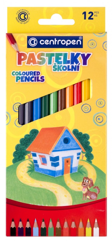 Pastelky  12ks,  Centropen 9520