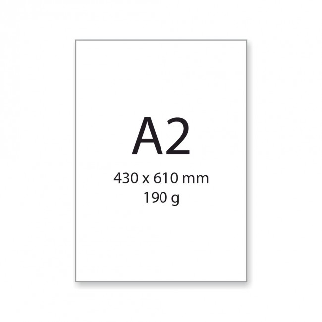 Výkres A2, 190g, 420 x 594 mm