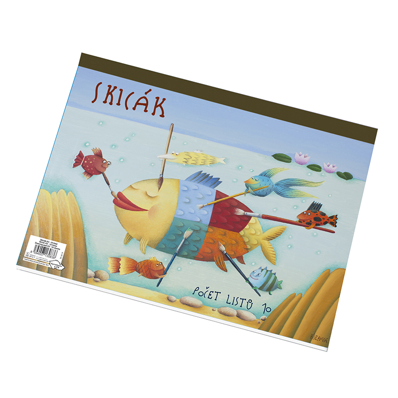 Skicár A3, 10list, 170g
