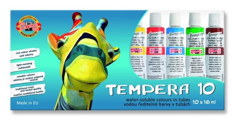 Temper farby  16ml , 10 odtieňov