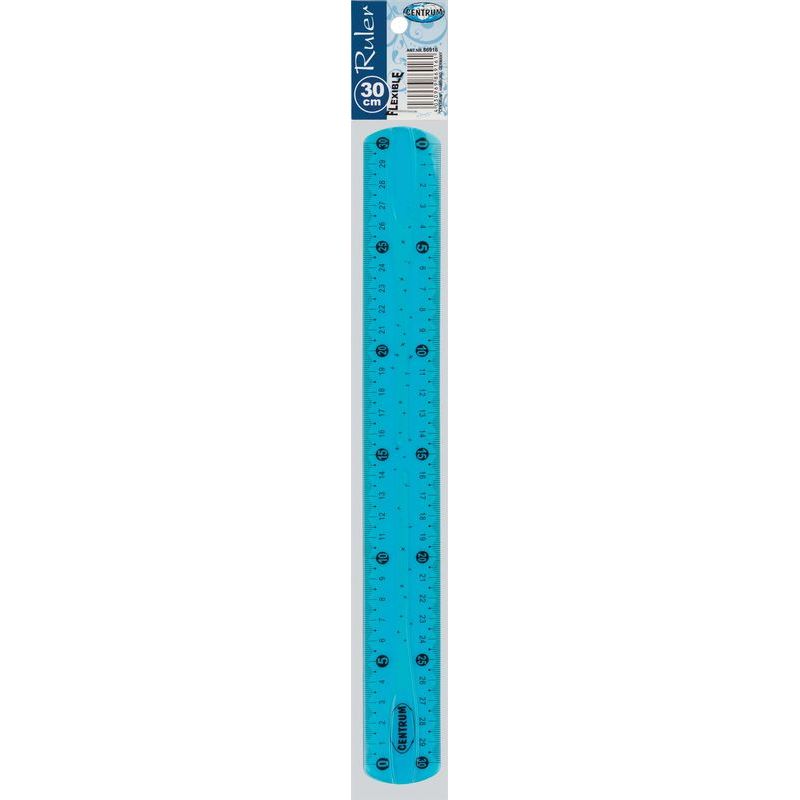 Pravitko 30cm, farebné, flexi
