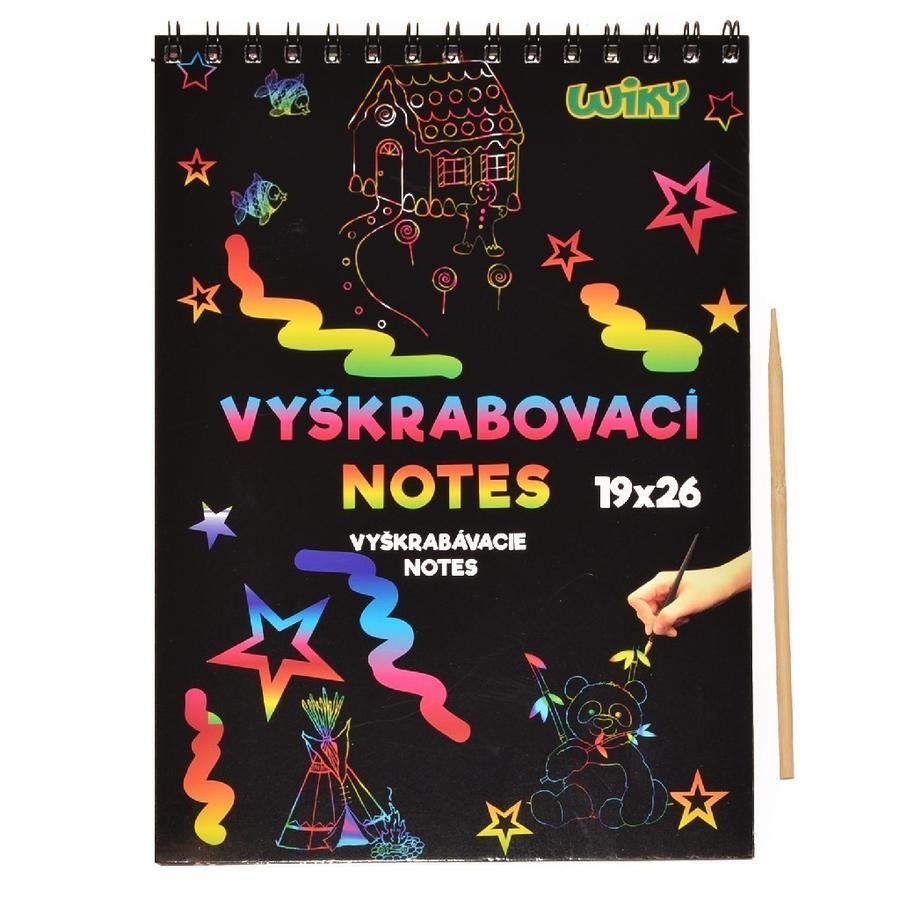 Notes  vyškrabovací 19x26 cm