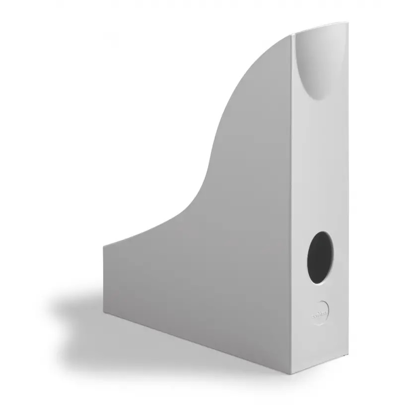 Zakladač, stojan na katalógy, 73 mm, Durable ECO, plastový, šedý