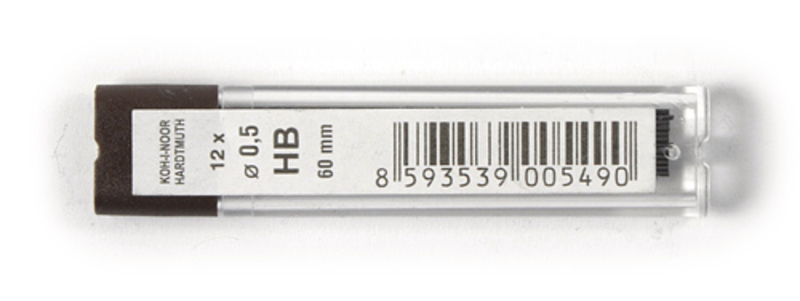 Náplň mikrotuhy 0,5mm  HB/ 12ks  FINE LEADS