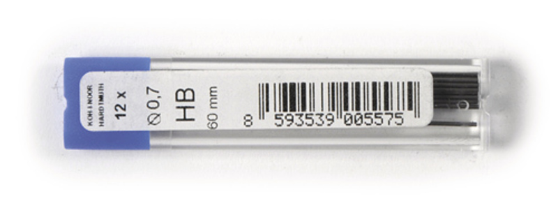 Náplň mikrotuhy 0,7mm  HB/ 12ks  FINE LEADS