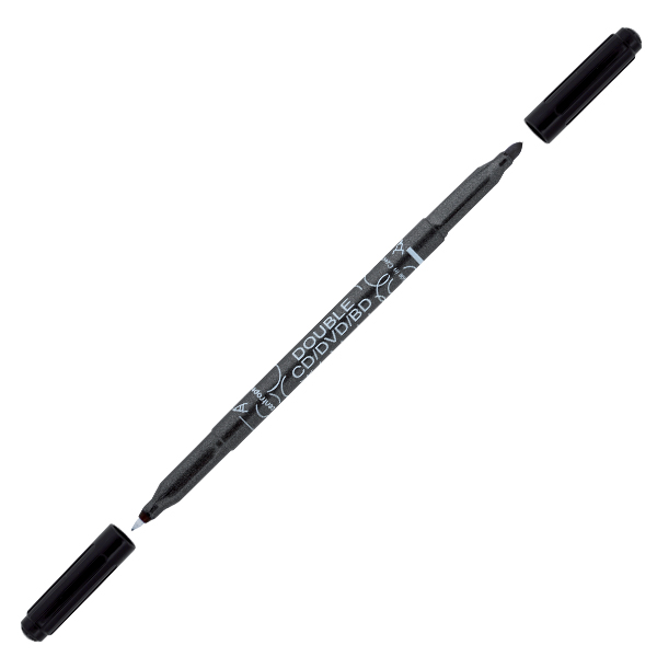 Popisovač Centropen 3616, 0,6mm, 2,5mm, obojstranný, čierny