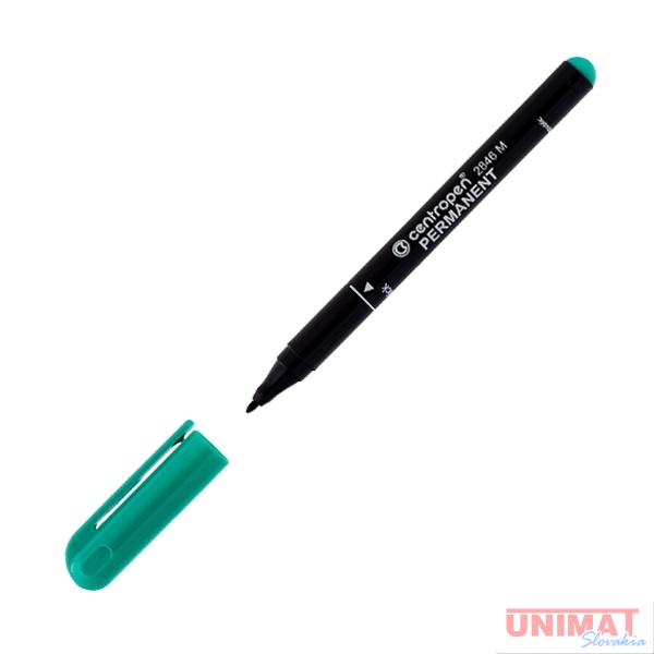 Popisovač Centropen 2846, 1mm, F zelený