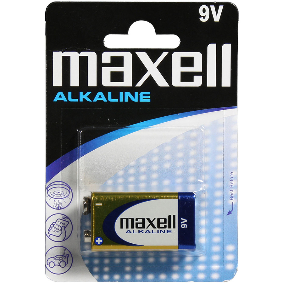 Monočlánok LR6, F22, MAXELL, 9V