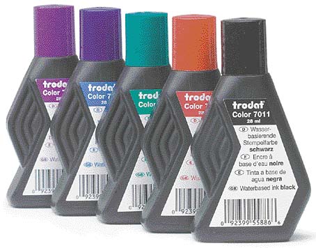 Razítková farba TRODAT, modrá, 28ml