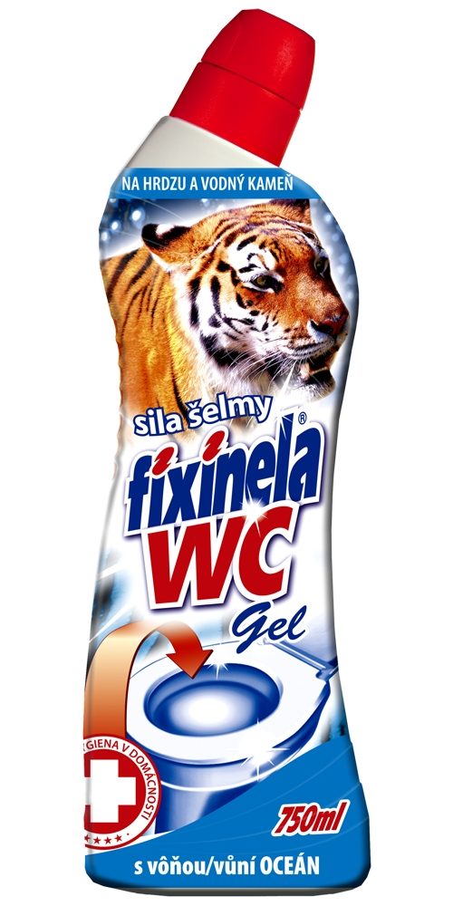 Fixinela 750ml WC čistič Oceán