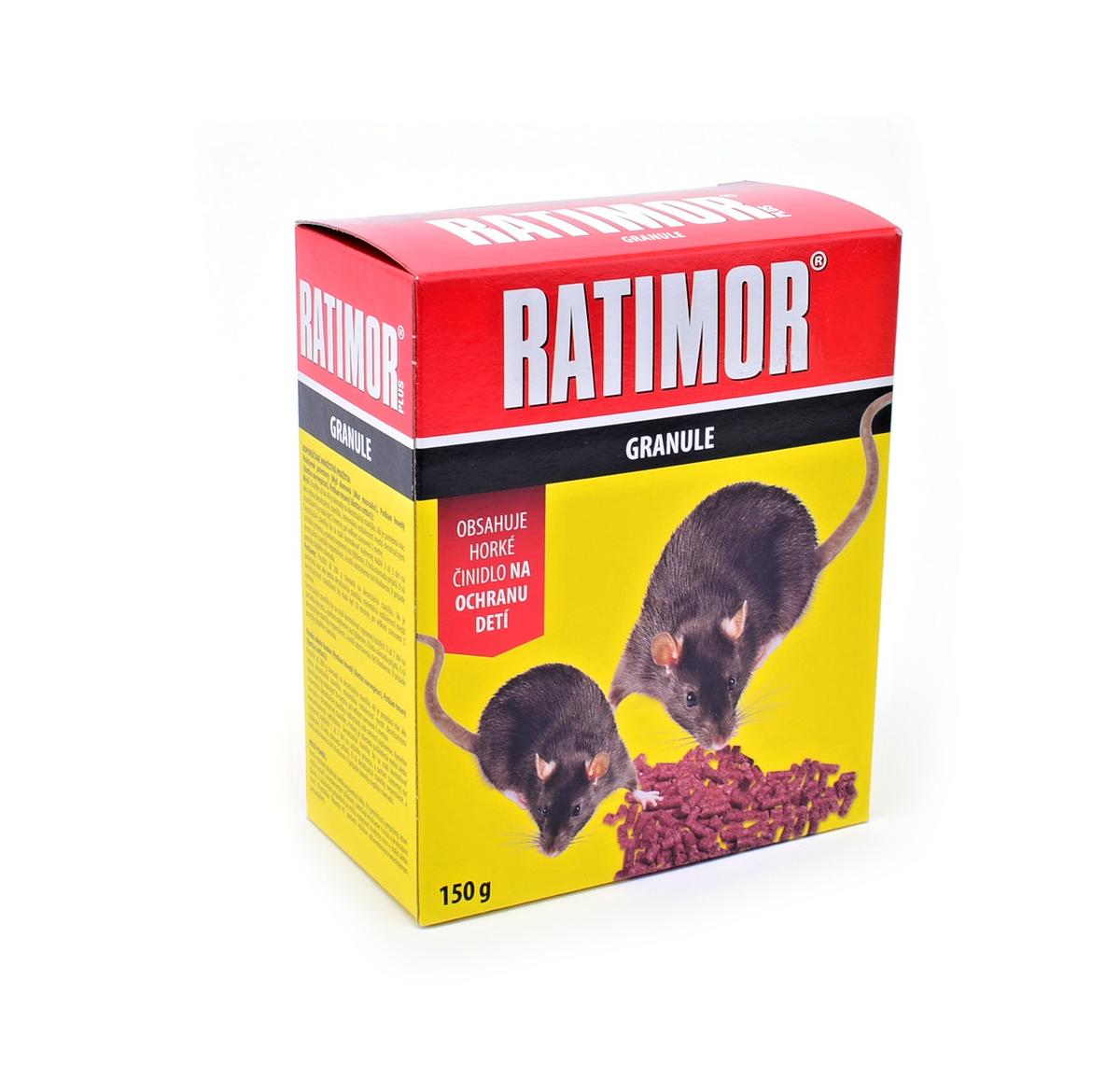 Ratimor 150g granule na myši, potkany