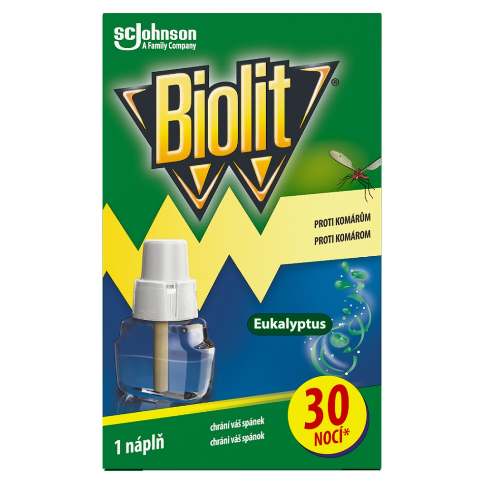 Biolit elektrická NN tekutá 30 nocí, eukalyptus