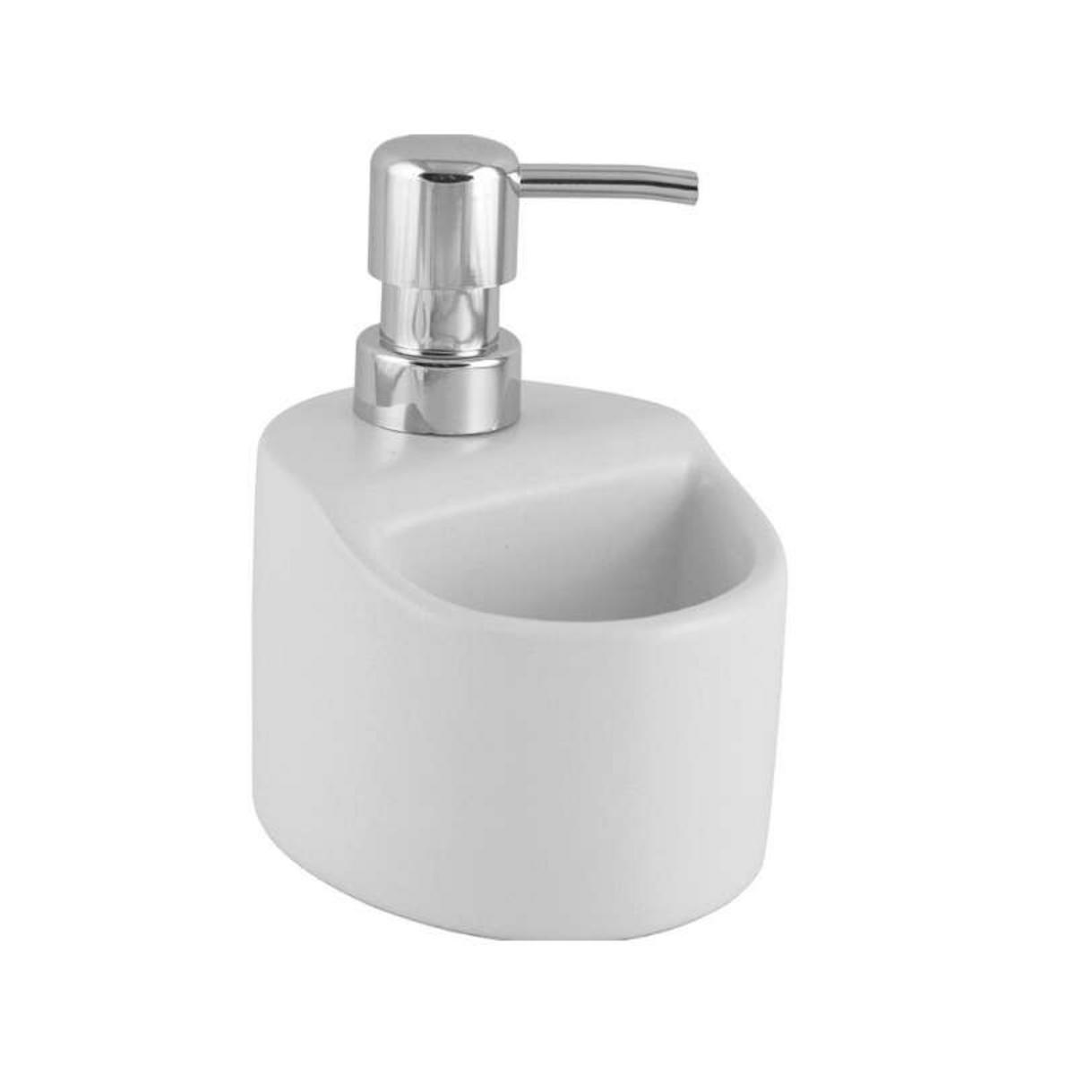 Dávkovač saponátu s nádobou 330ml biely