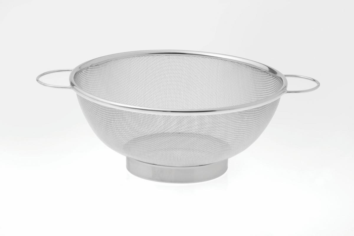 Cedník  25cm nerez stoj.