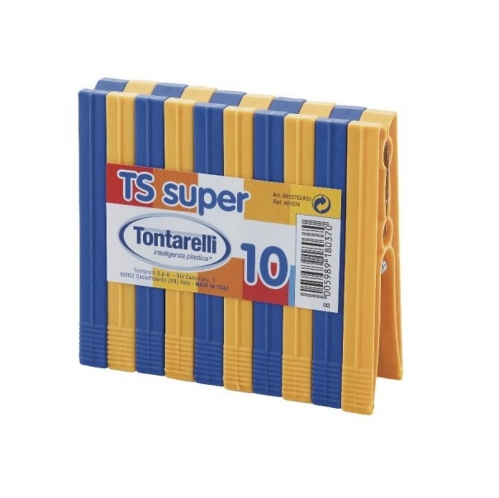 Štipce na prádlo 10ks Tontarelli