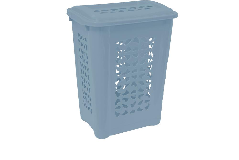 Kôš na špinavé prádlo 60L, Hamper, sever.modrá