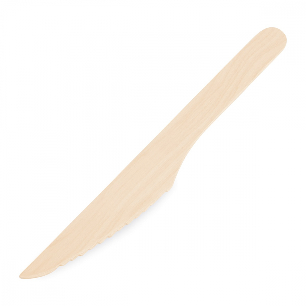 Drevený Nôž , 16cm / 100ks  EBIO
