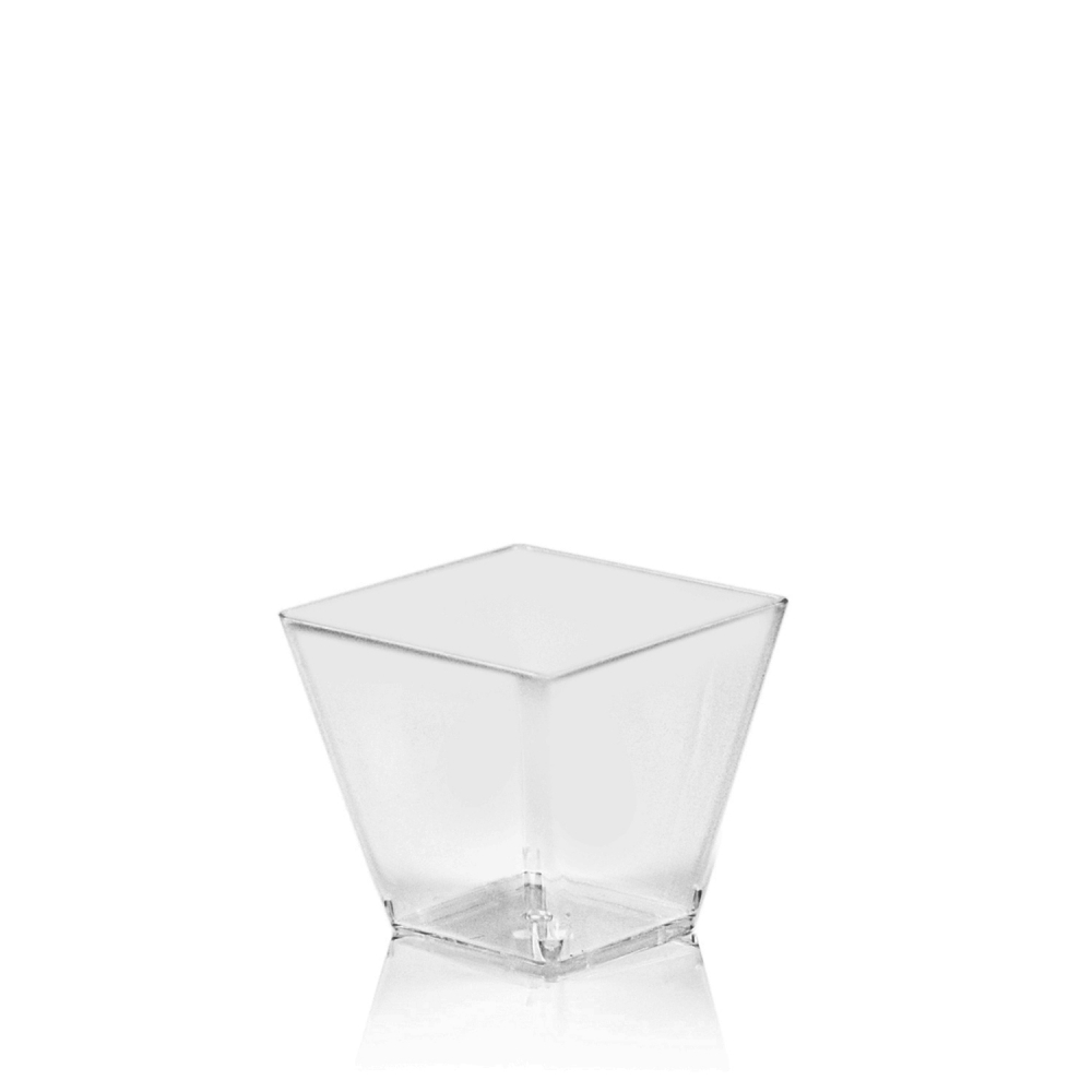 Fingerfood pohárik číry, 100 ml,  5,9 x 5,9 x 5,4 cm /50ks