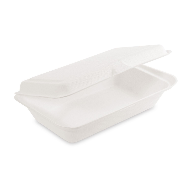 Menu Box nedelený z cukrovej trstiny, 250x162x63 mm, 50 ks