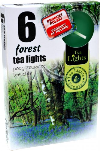 Sviečka čaj  6ks, forest