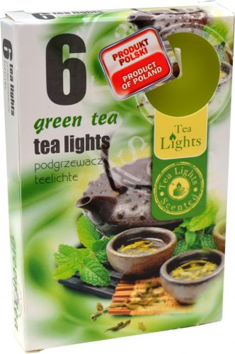 Sviečka čaj  6ks, green tea