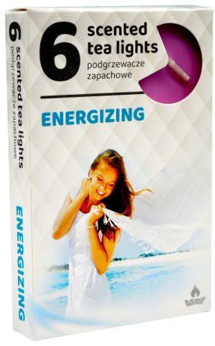 Sviečka čaj  6ks, energizing