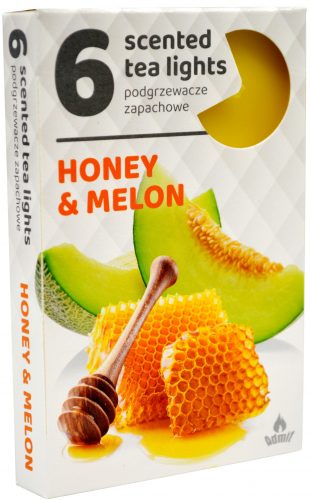 Sviečka čaj  6ks, honey melon