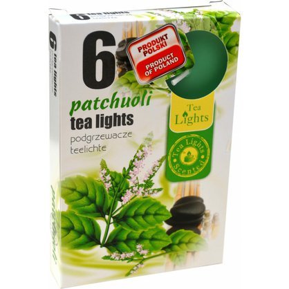 Sviečka čaj  6ks, patchuoli