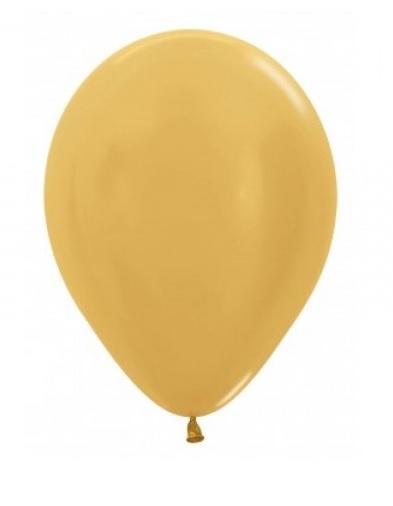 Balón zlatý 30cm